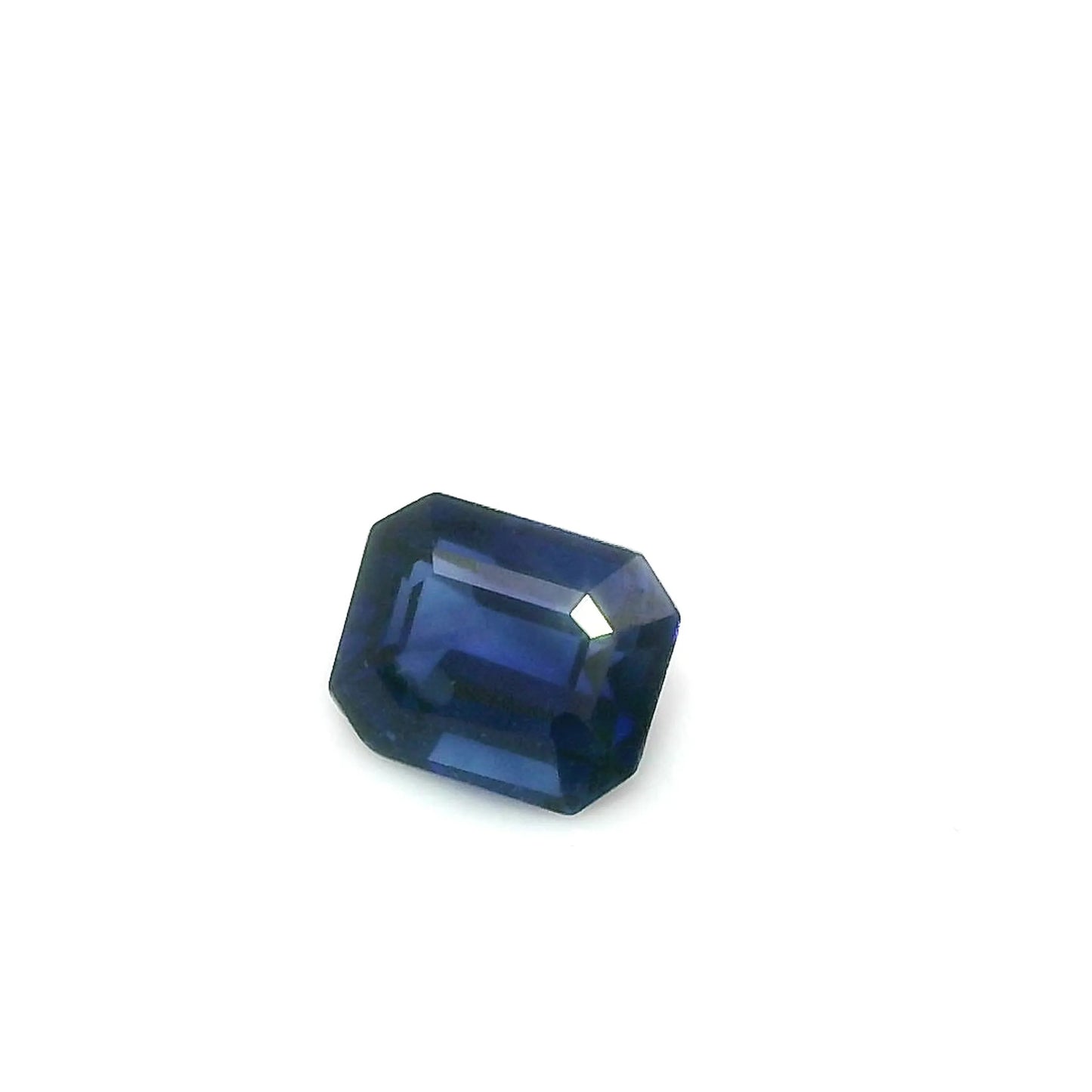 0.50ct Emerald Natural Sapphire (Colour Blue, Clarity Eye Clean, Cut Faceted)
