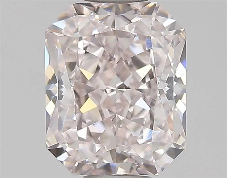 1.07ct Radiant Natural Diamond (Colour Light Pinkish Brown, Clarity VVS1, GIA Certified)