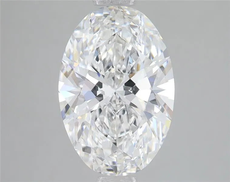 3.05ct Oval Lab Grown Diamond (Colour E, Clarity VVS2, IGI Certified)