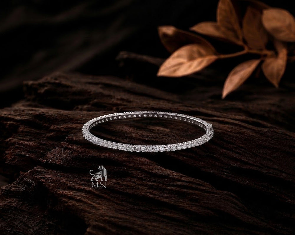 Classic Diamond Tennis Bangle