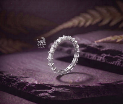 Aria Baguette Diamond Band