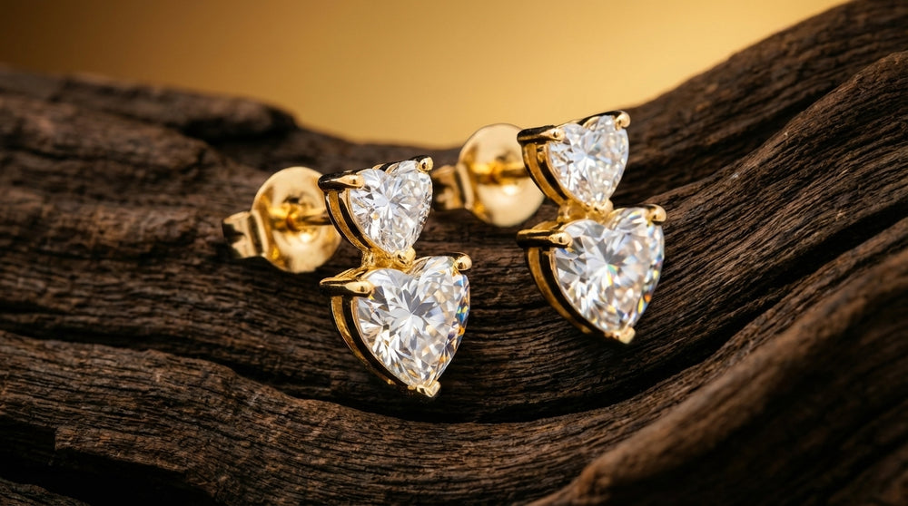 The Heart Cascade Studs