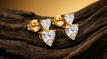 The Heart Cascade Studs