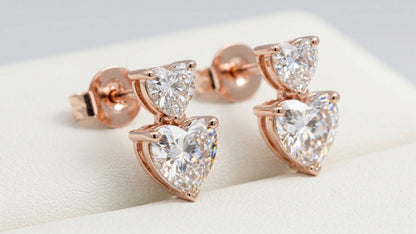 The Heart Cascade Studs
