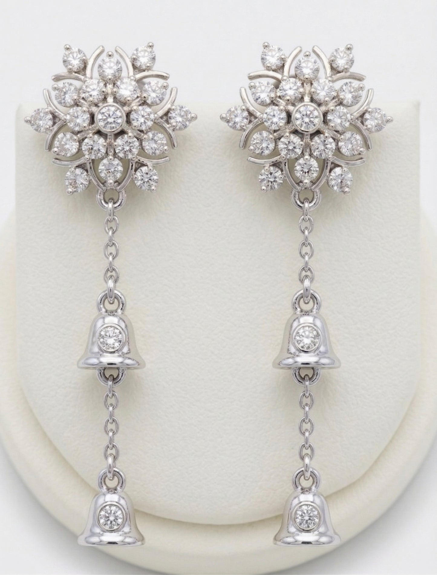 The Floral Bell Drop Earrings
