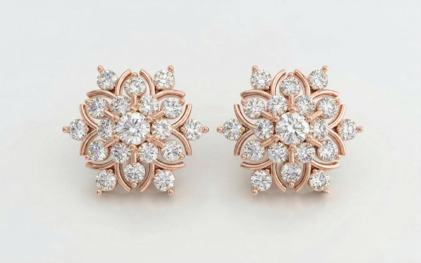 The Floral Mandala Studs
