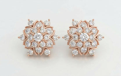 The Floral Mandala Studs