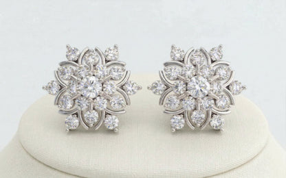 The Floral Mandala Studs