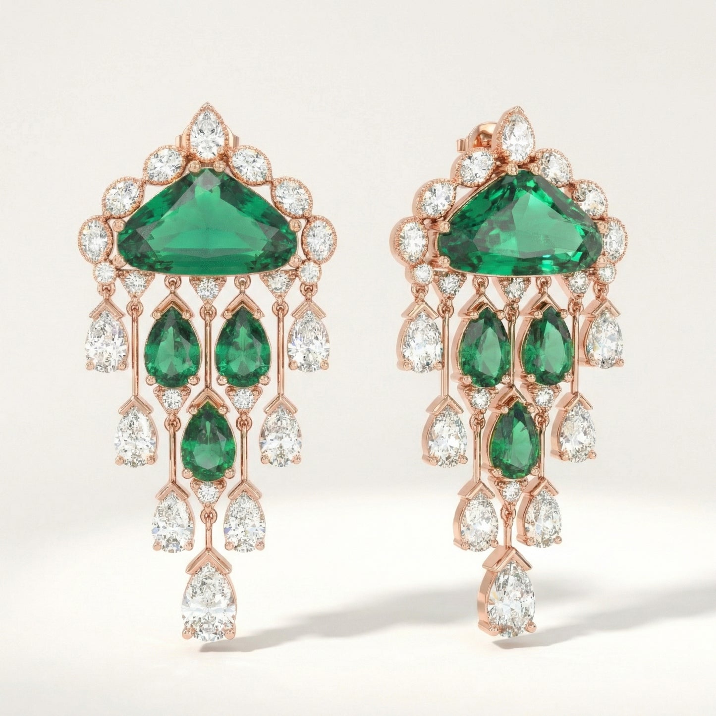 The Emerald Chandelier Tassels
