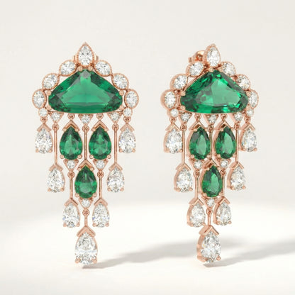 The Emerald Chandelier Tassels