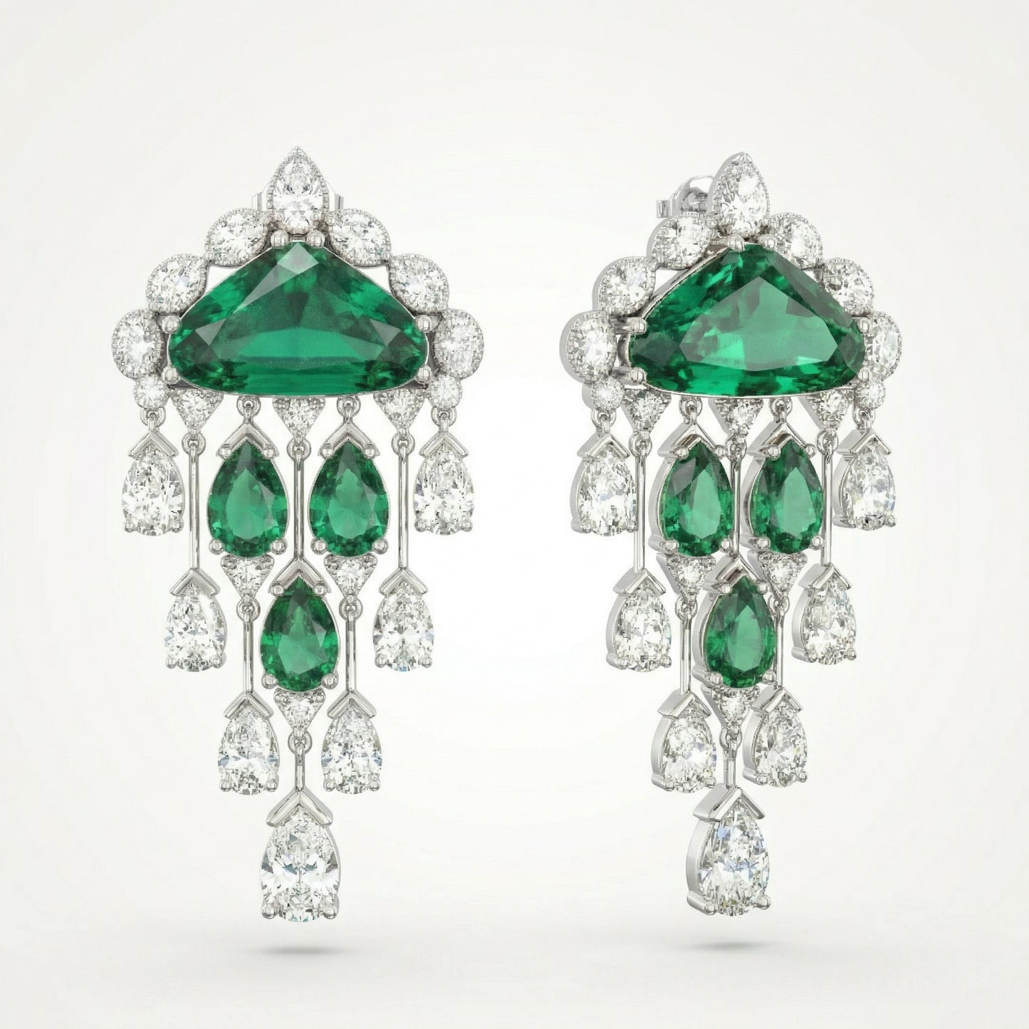 The Emerald Chandelier Tassels