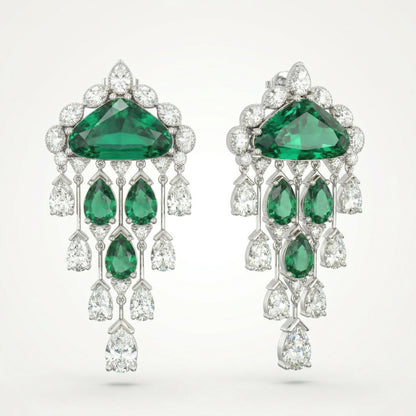 The Emerald Chandelier Tassels