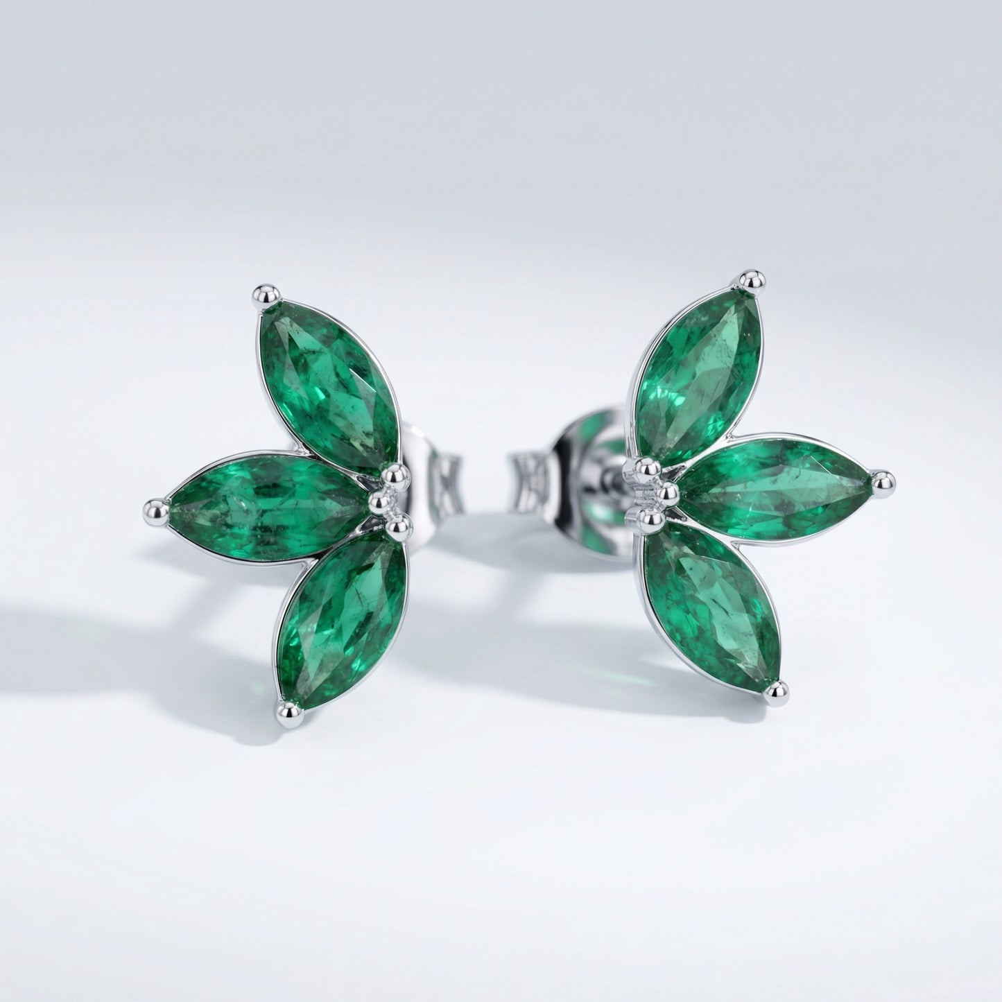 The Emerald Wing Studs