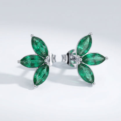 The Emerald Wing Studs