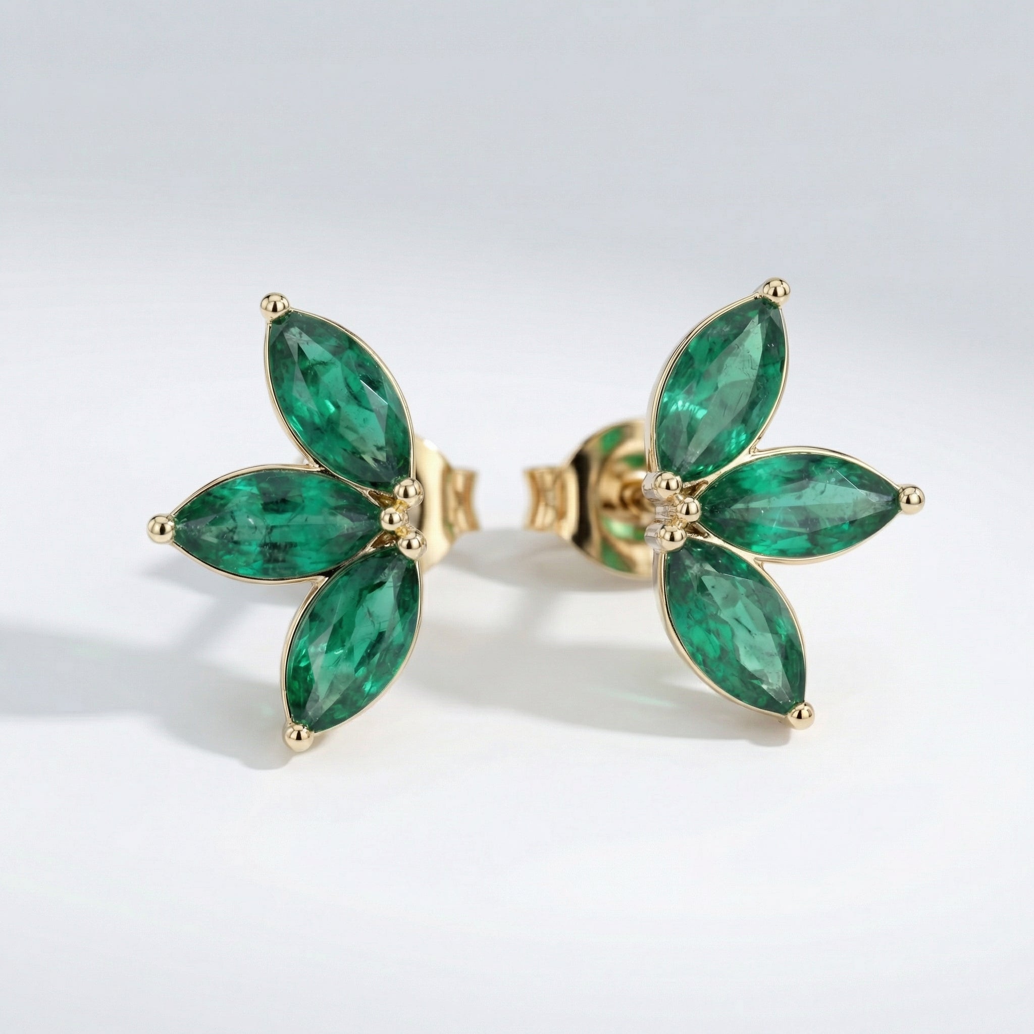 The Emerald Wing Studs