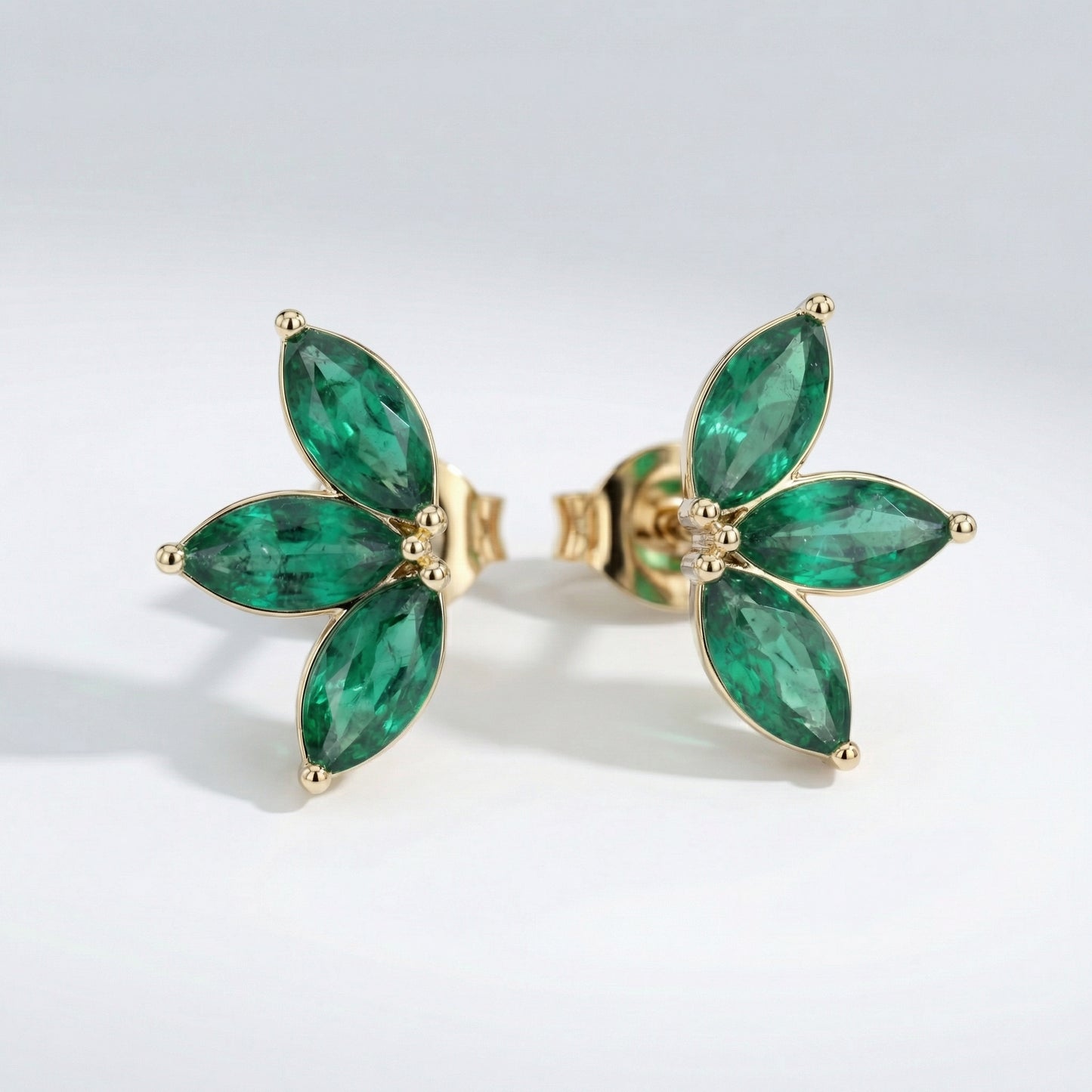 The Emerald Wing Studs