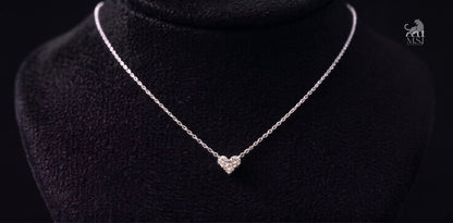 The Tri-Amour Diamond Cluster Pendant