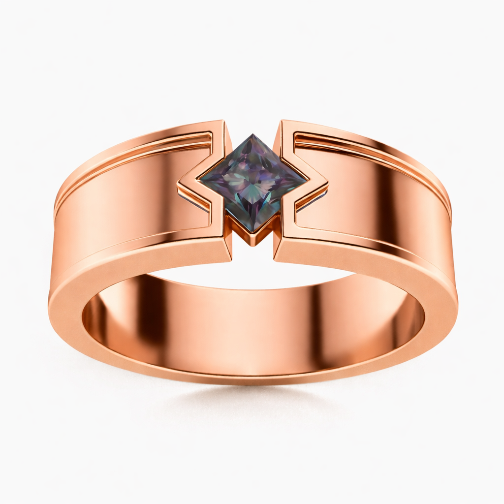 The Zenith Alexandrite Band
