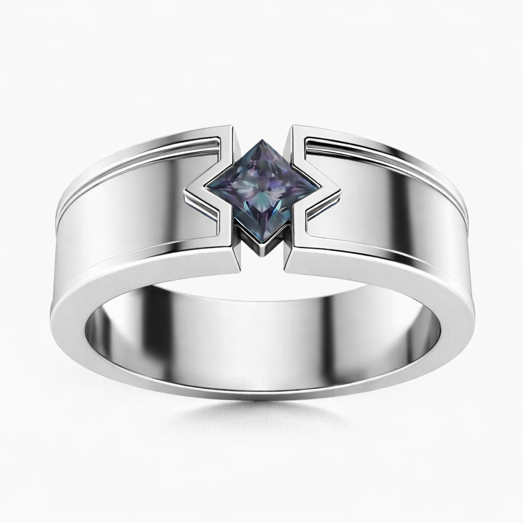 The Zenith Alexandrite Band