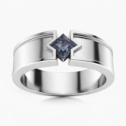 The Zenith Alexandrite Band