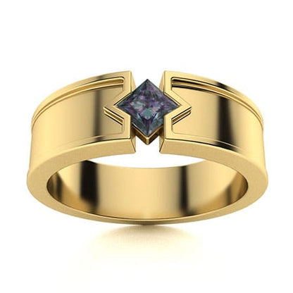 The Zenith Alexandrite Band