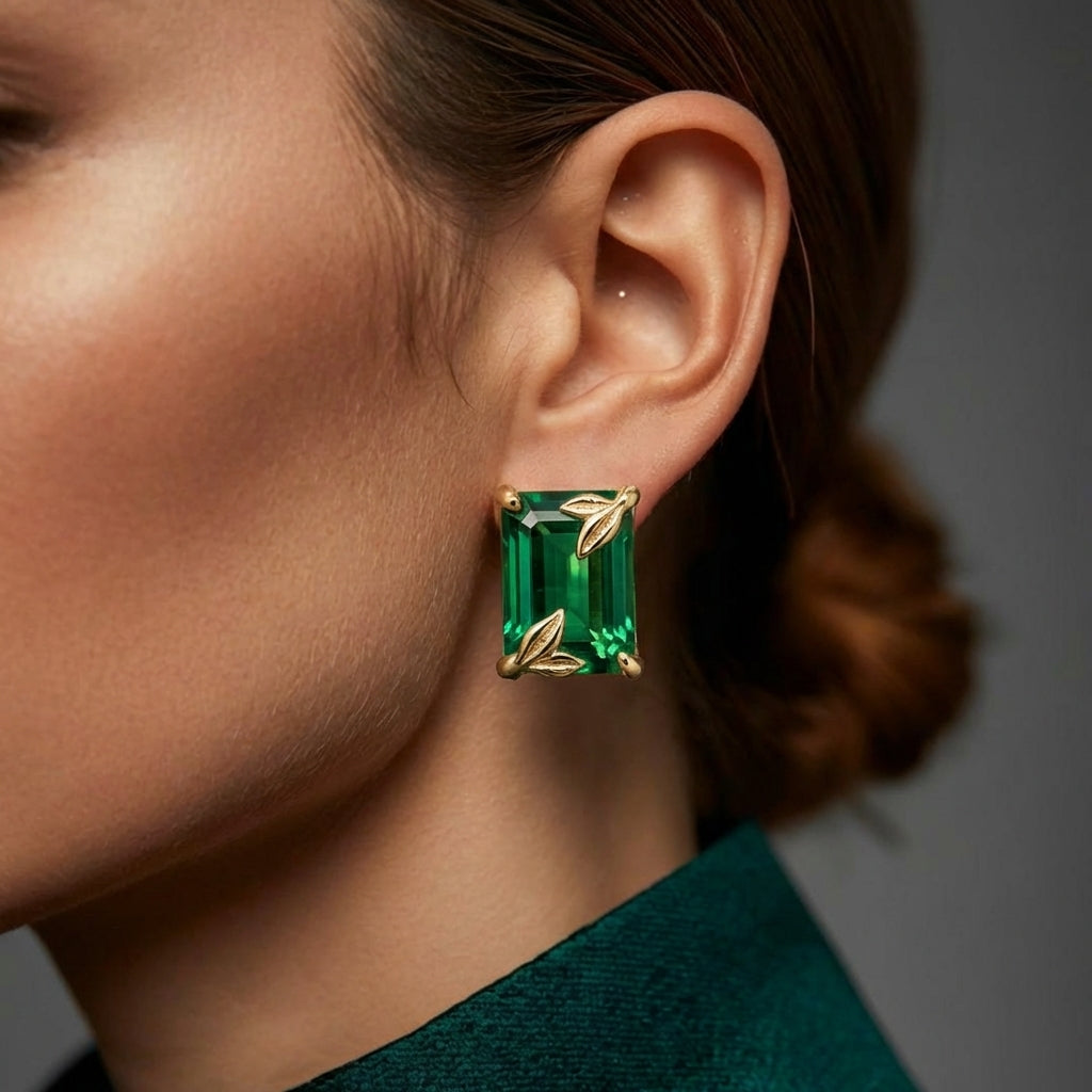 The Emerald Foliage Studs