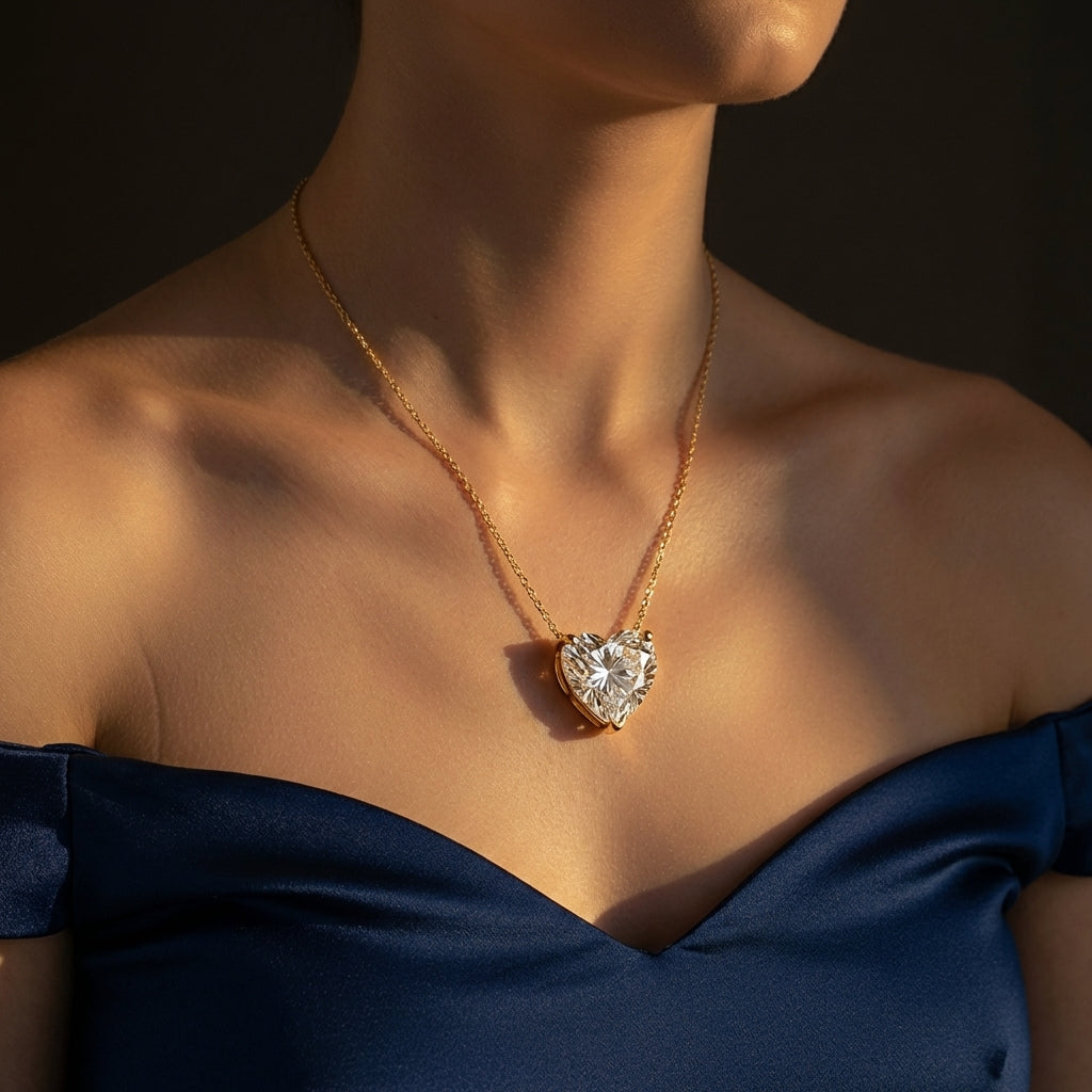 Valora Heart Pendant Necklace
