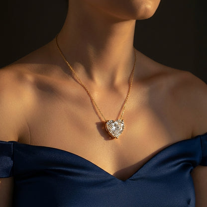 Valora Heart Pendant Necklace