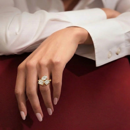 The Geometric Trio Ring