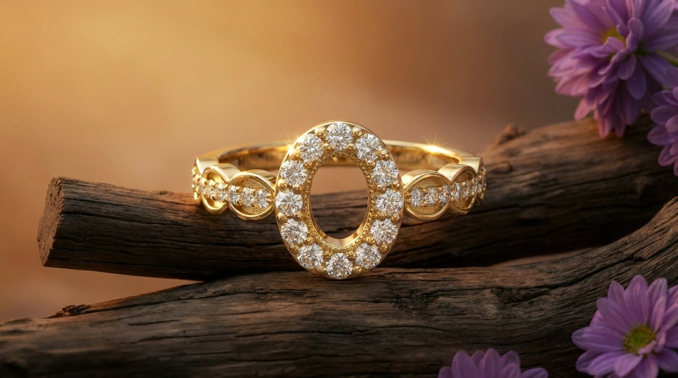The Radiant Duo Ring