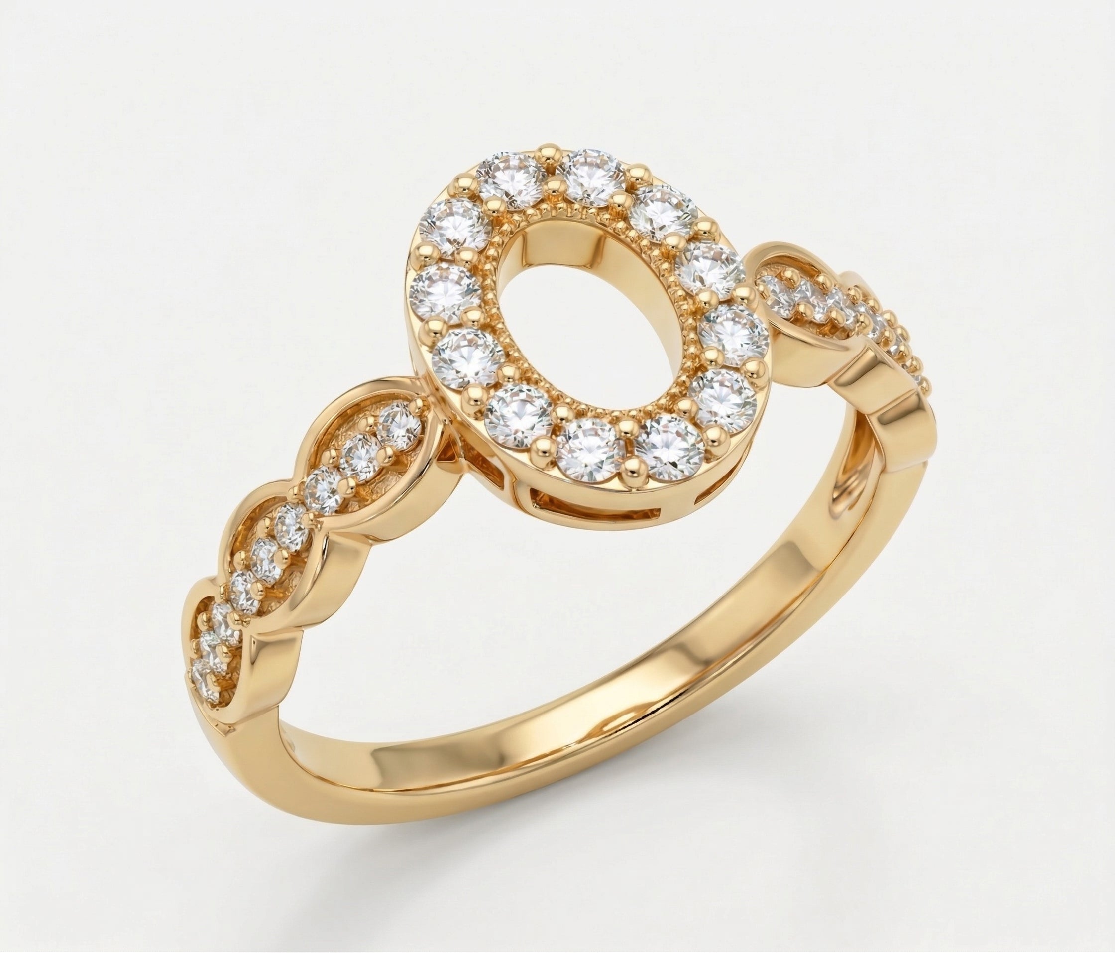 The Radiant Duo Ring