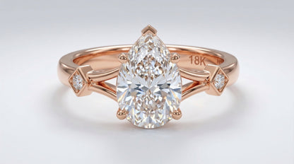 The Radiant Pave Solitaire
