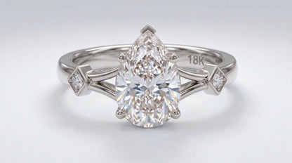 The Radiant Pave Solitaire