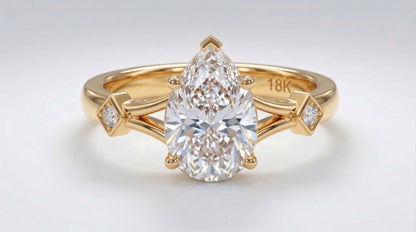 The Radiant Pave Solitaire
