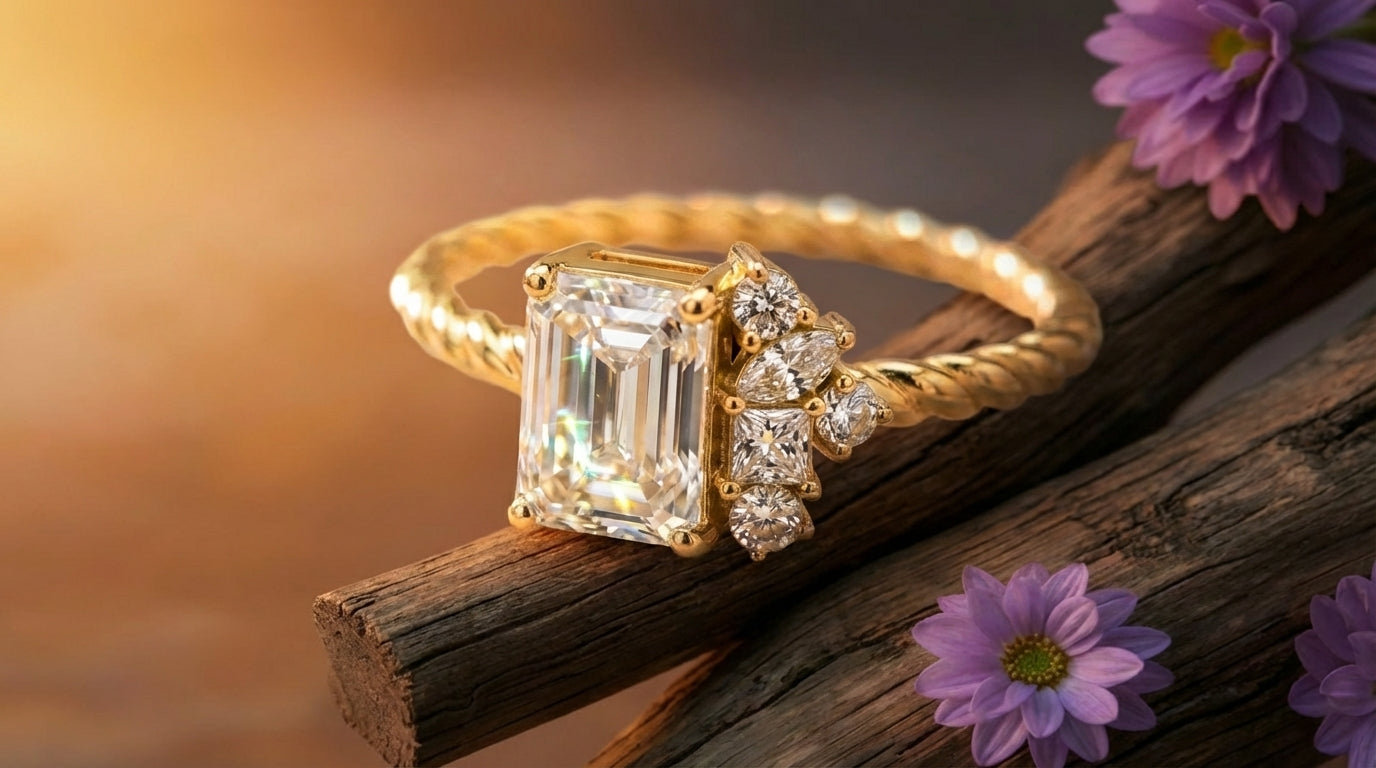 The Emerald Halo Studs
