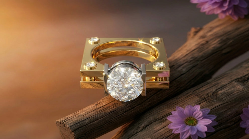 The Emerald Marquise Halo