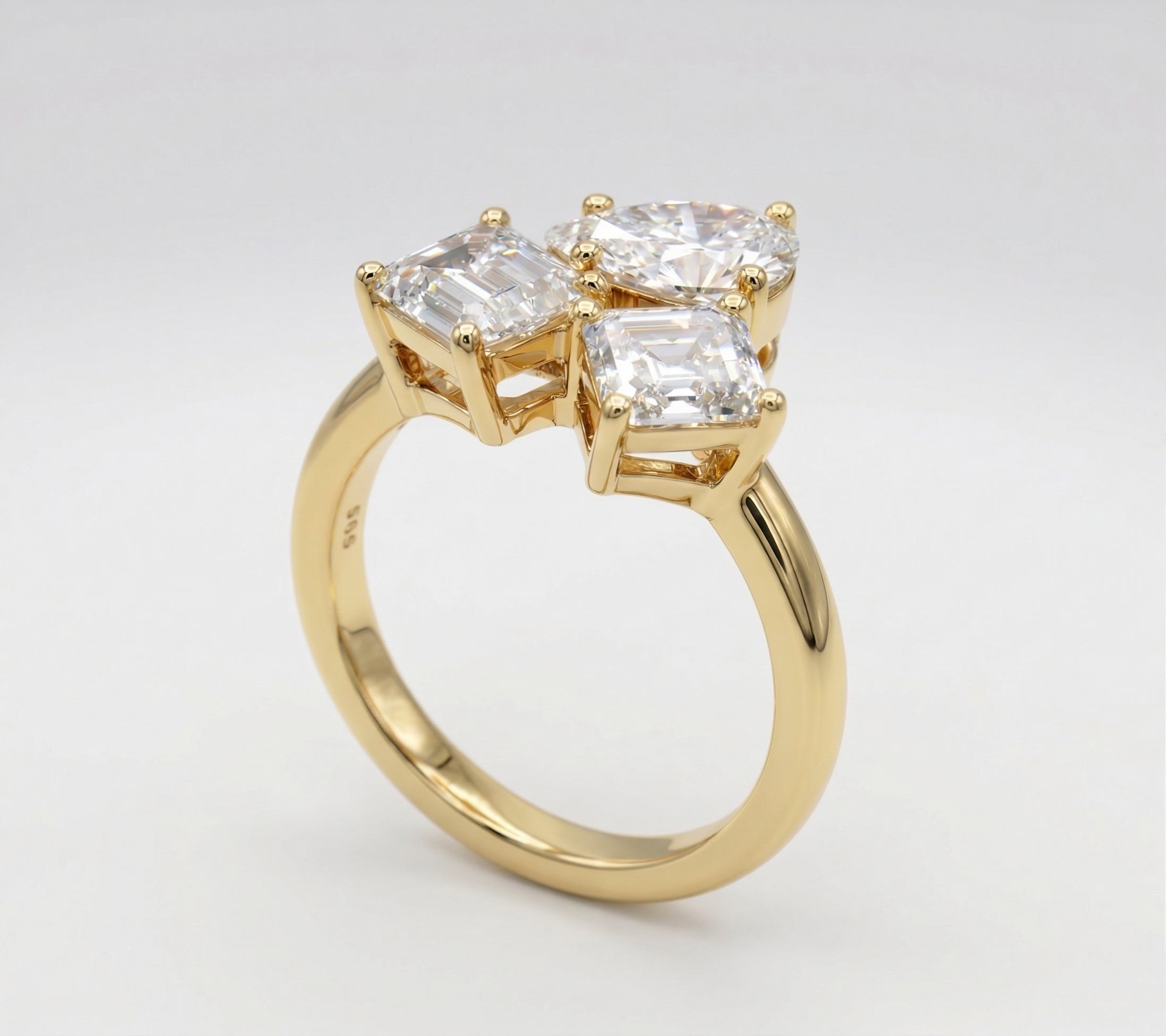 The Geometric Trio Ring