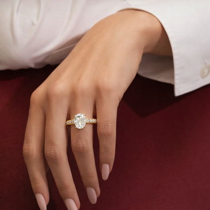 The Meridian Open Oval Ring