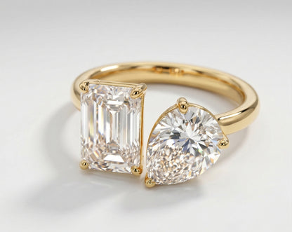The Duo Brilliance Ring