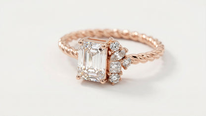 The Emerald Twist Solitaire
