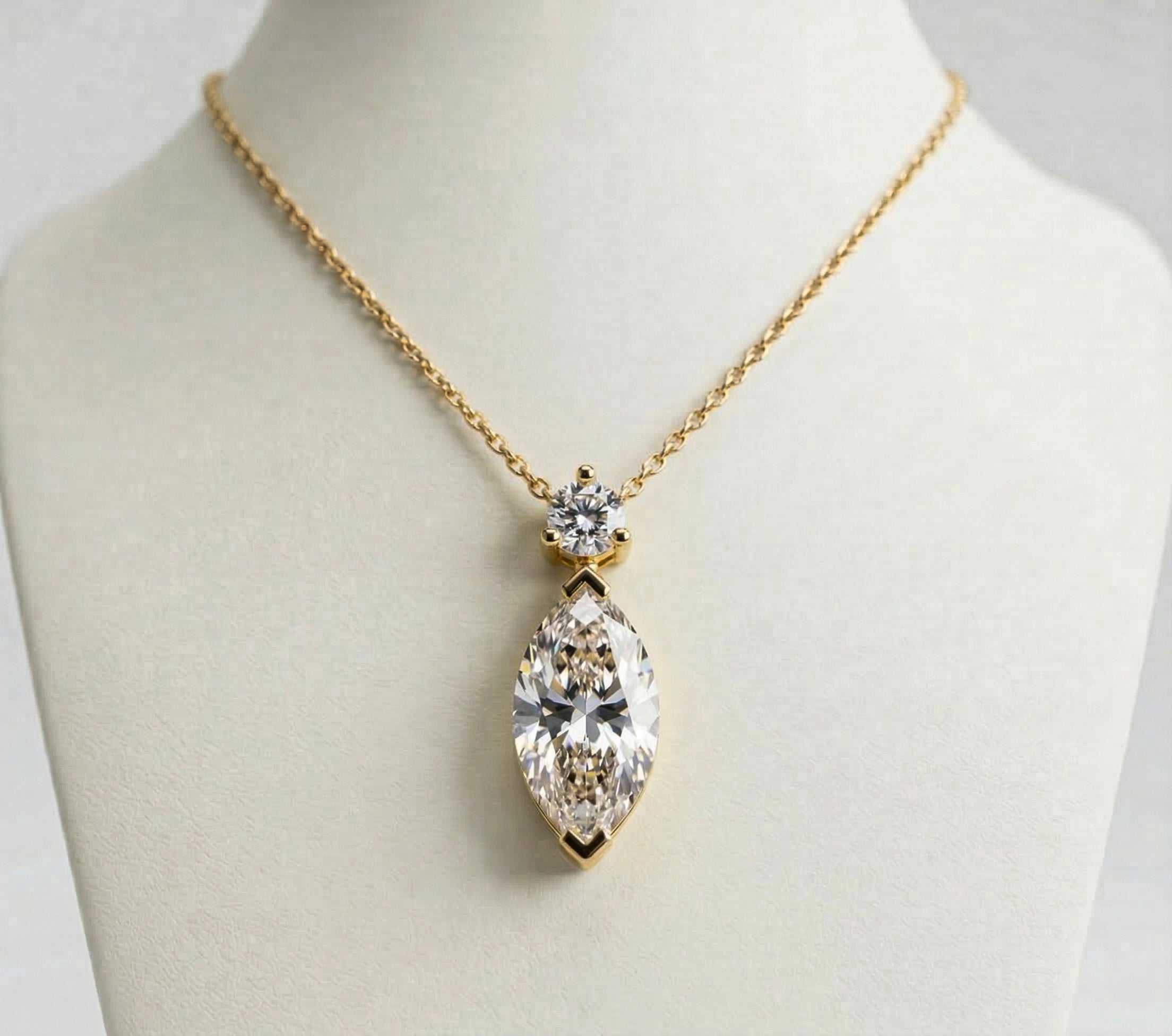 The Marquise Drop Pendant