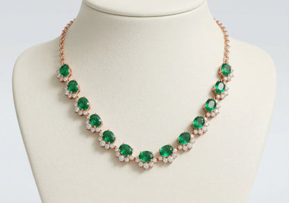 The Emerald Garden Necklace