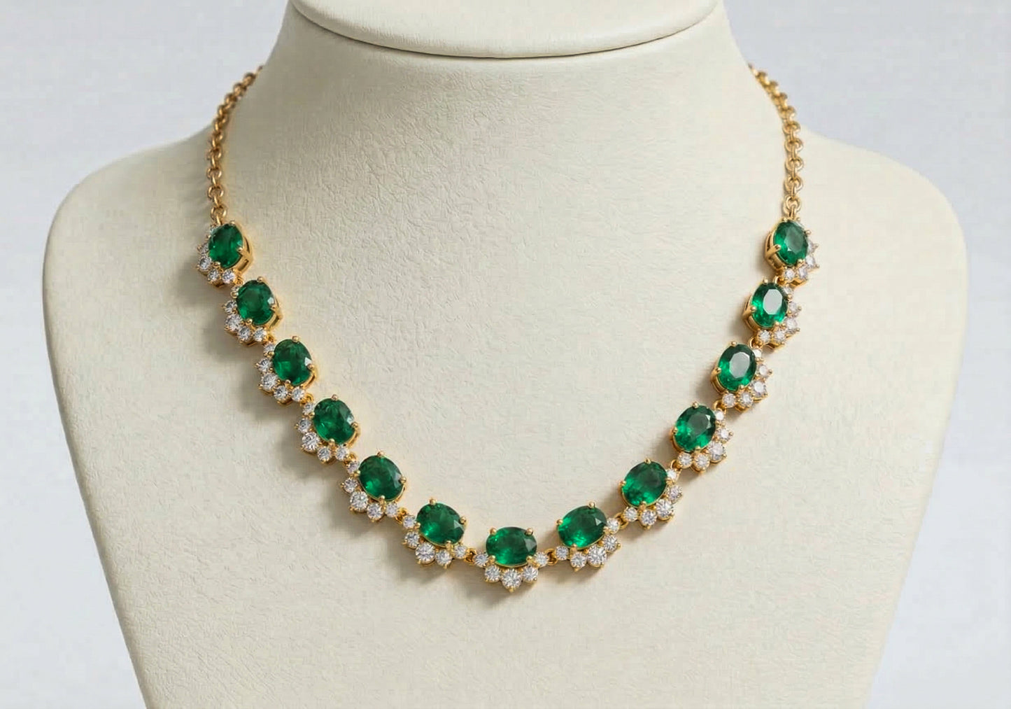 The Emerald Garden Necklace