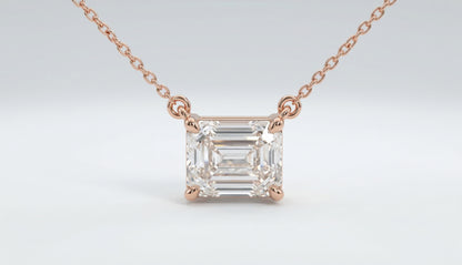 The Emerald Solitaire Pendant