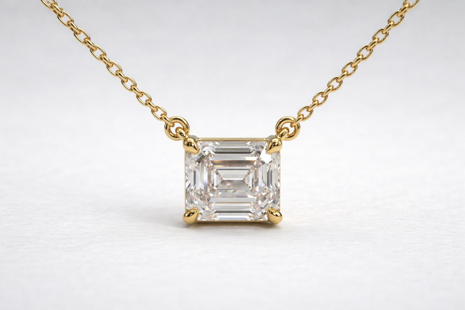 The Emerald Solitaire Pendant