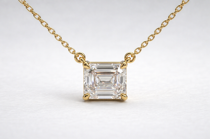 The Emerald Solitaire Pendant