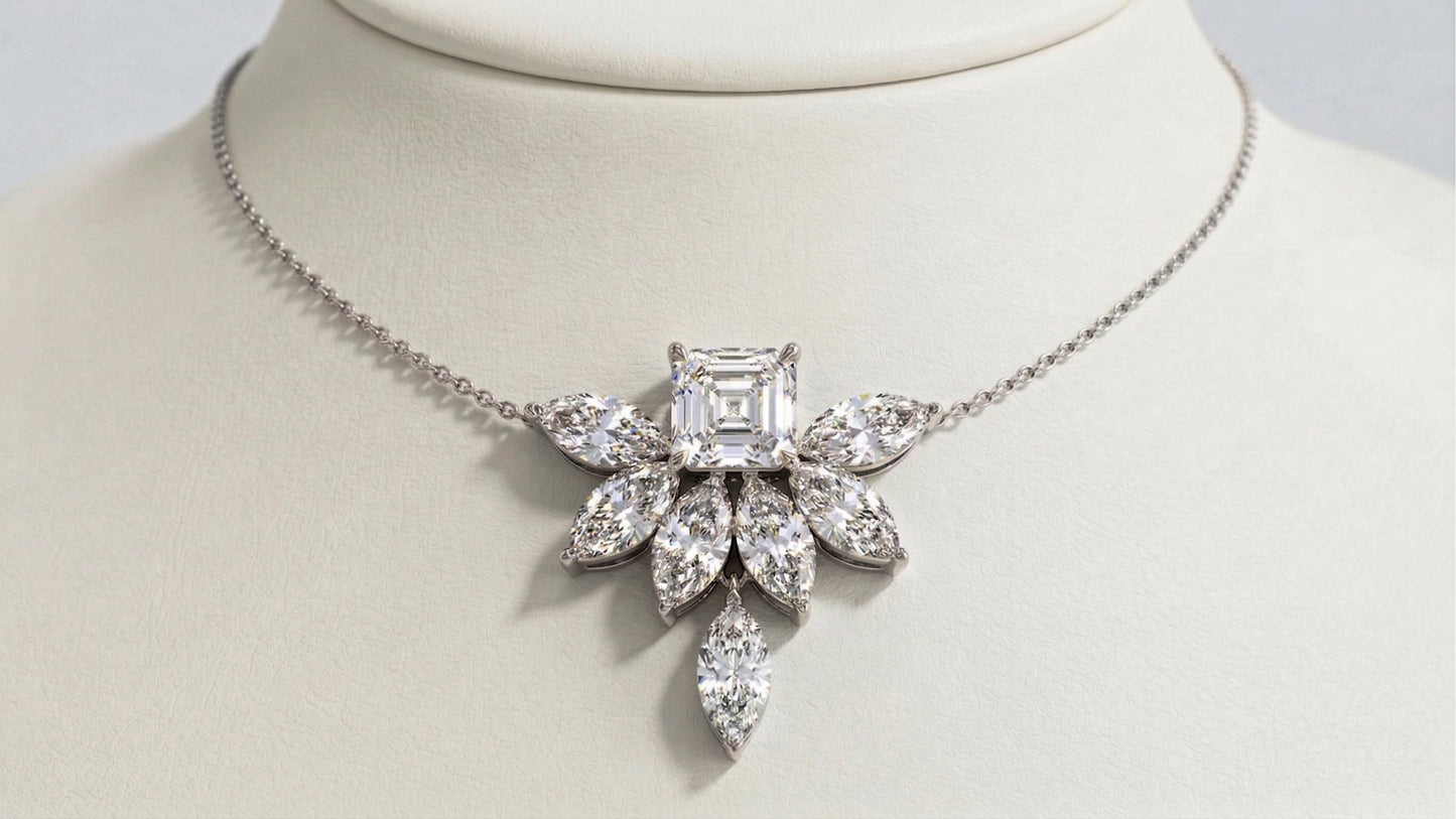 The Marquise Bloom Pendant