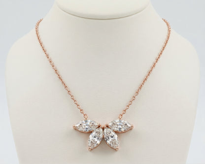 The Marquise Butterfly Pendant