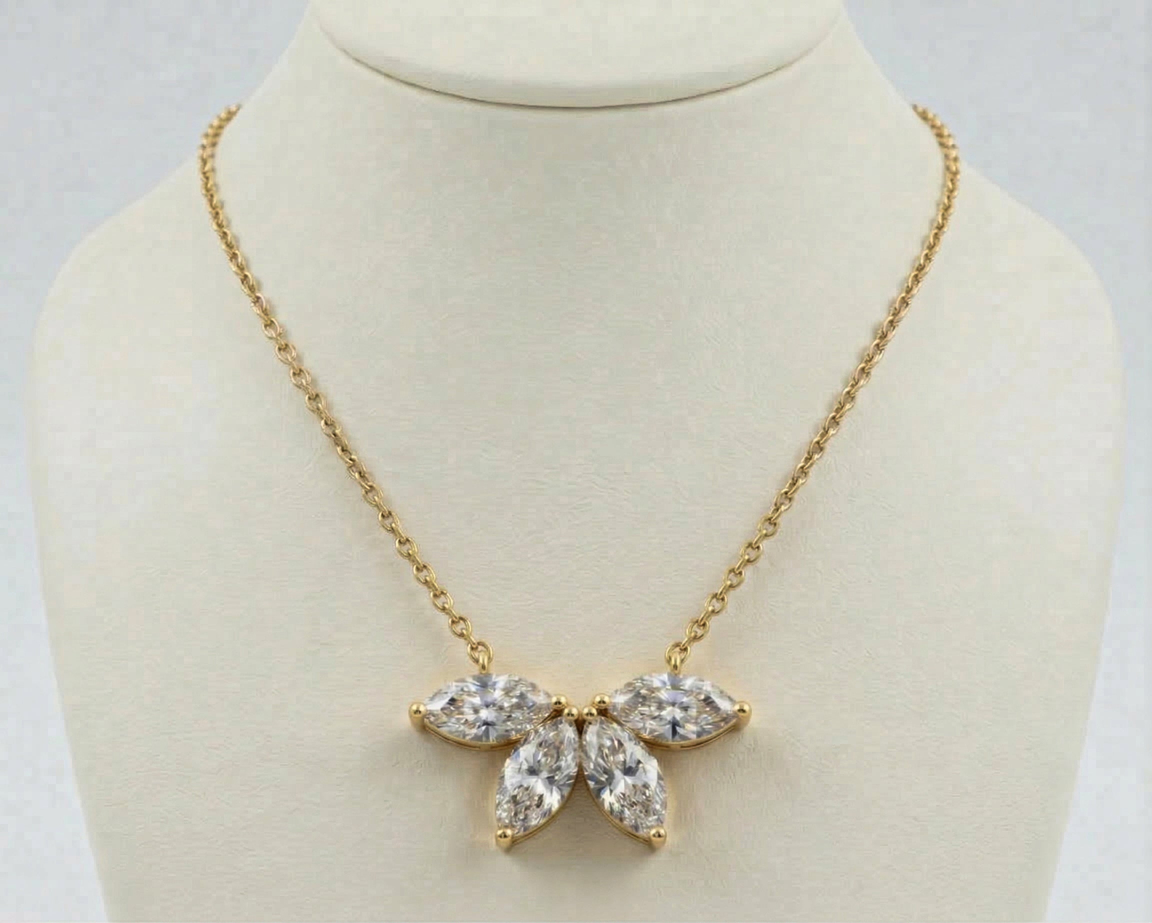 The Marquise Butterfly Pendant