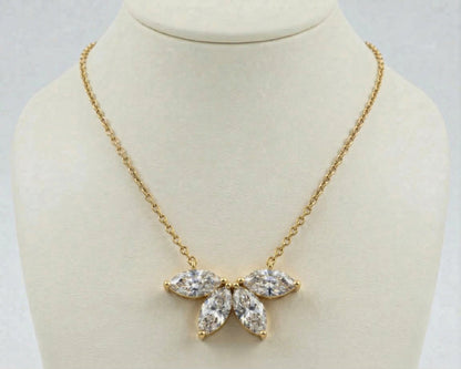 The Marquise Butterfly Pendant